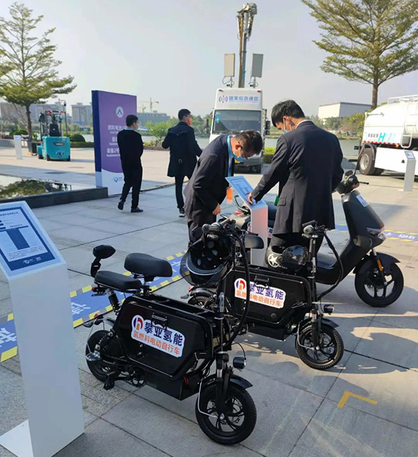 攀業氫能氫燃料電池兩輪車